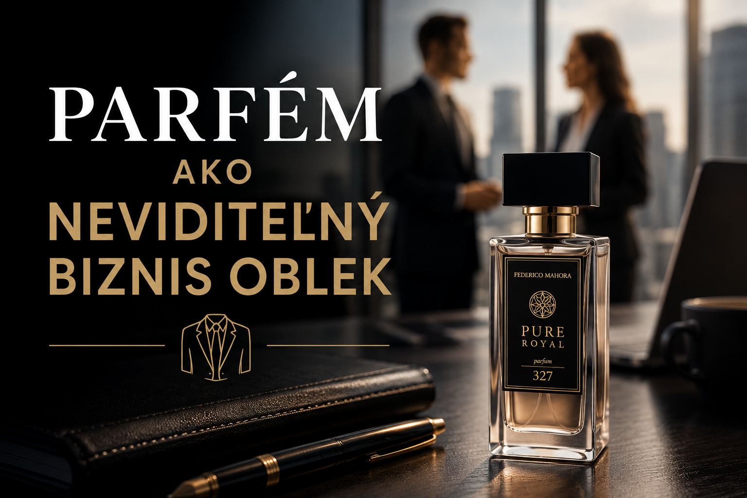 Parfém ako neviditeľný biznis oblek
