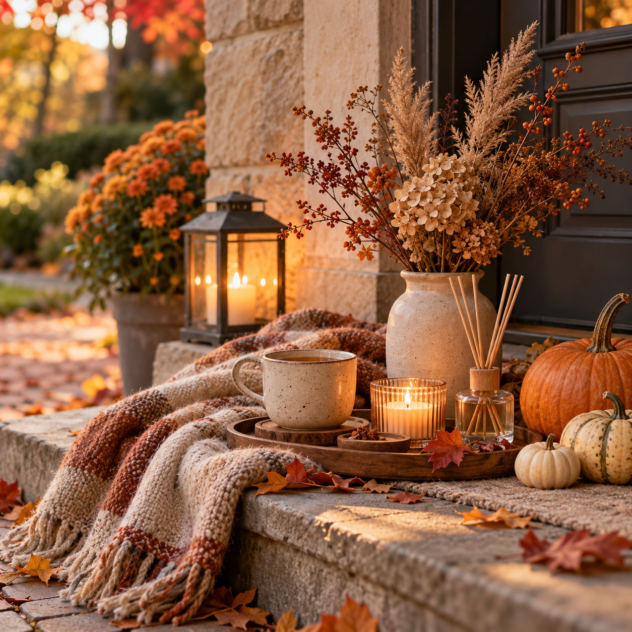 🎃 JESENNÝ DOMOV BEZ TEKVICOVÉHO KLIŠÉ: Ako si vytvoriť útulnú atmosféru